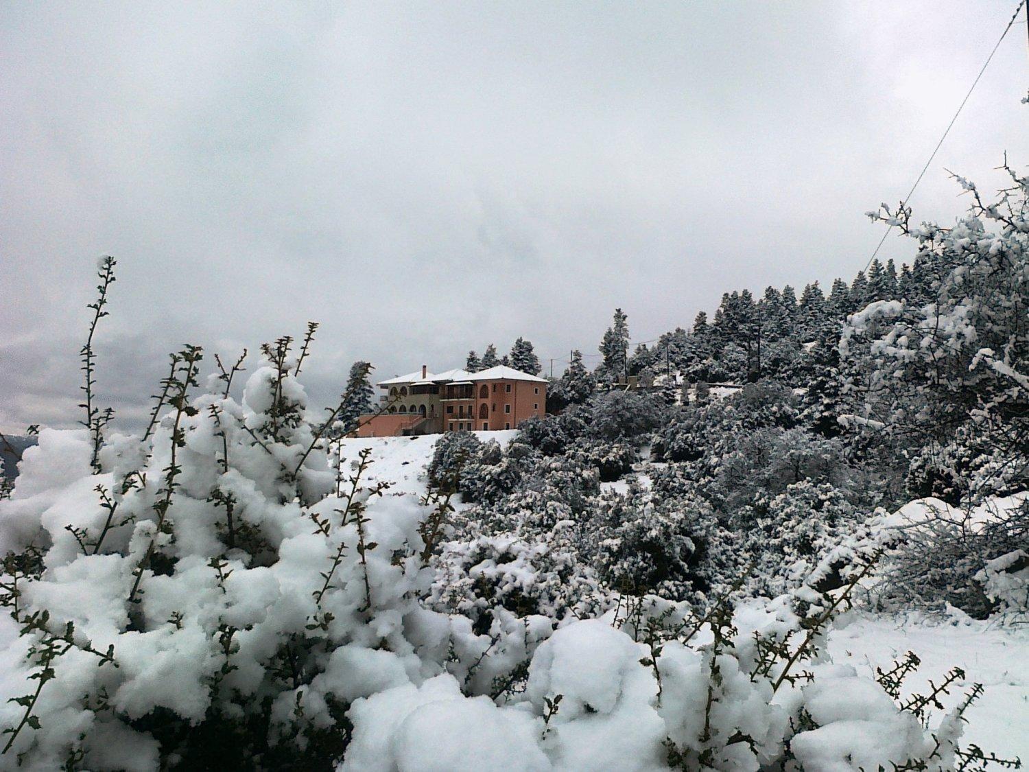 Vytina Mountain View Hotel Kültér fotó
